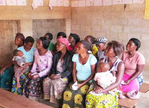 Women of the Self Help Group in Chingwere