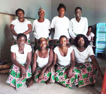 Self Help Group elected officers, with Kangwa Chewe