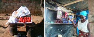 Vegetable Stall and Grocery shop