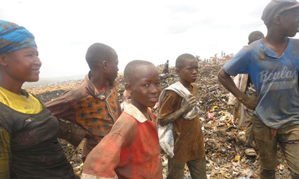Wastepickers at the Chingwere Dump