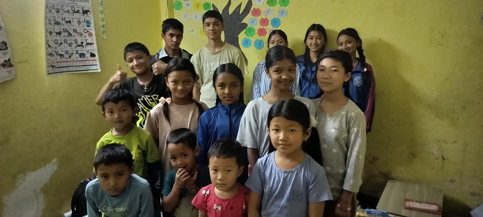 Nepal class photo